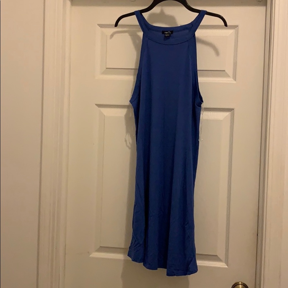 NWOT Royal Blue Swing Dress